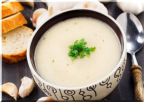 Garlic soup