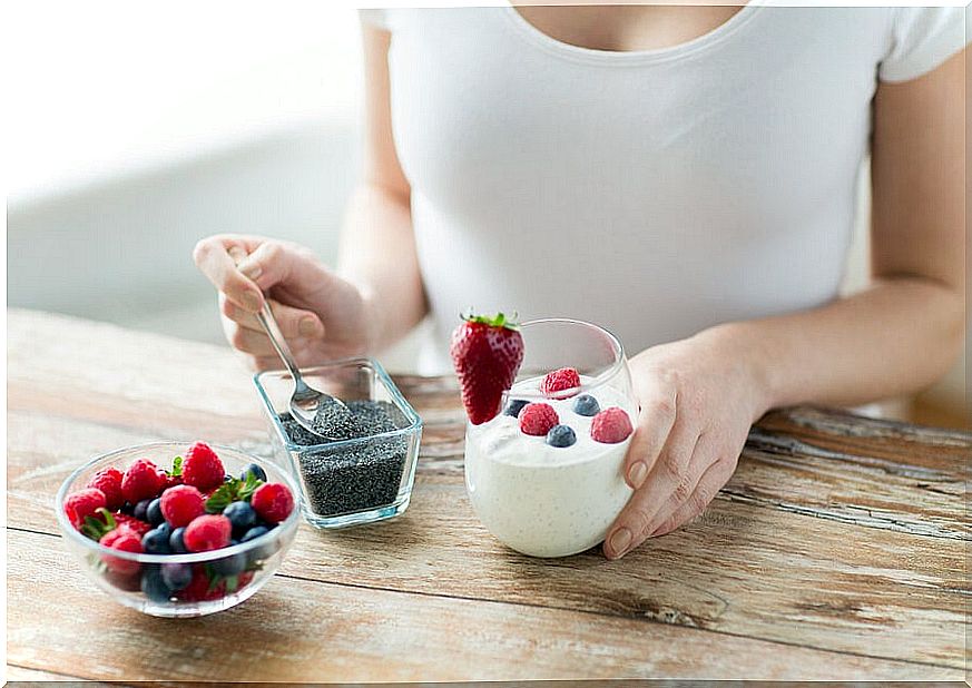 Chia seed breakfasts