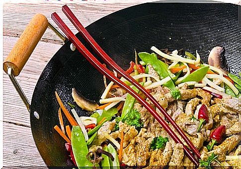 Chicken and Vegetable Wok