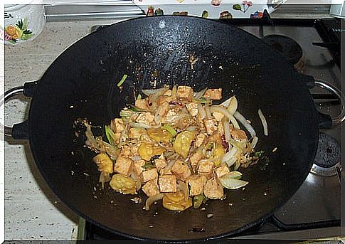 Chicken and Vegetable Wok