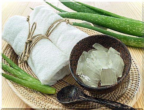 Aloe vera mask