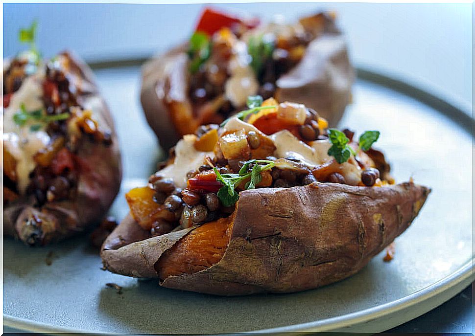 stuffed baked potatoes