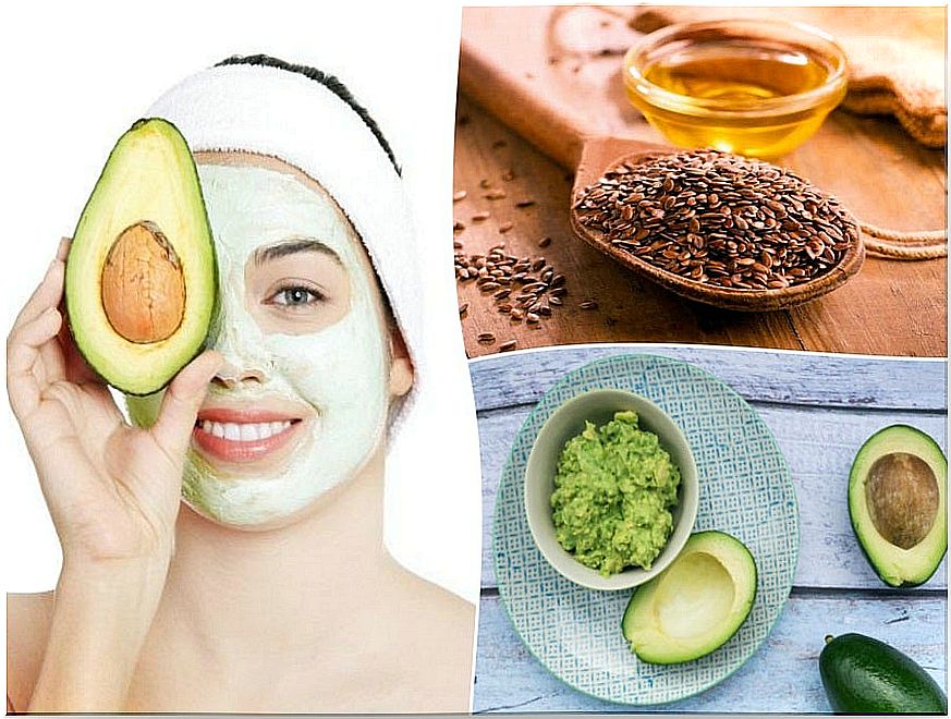 Soothe sensitive skin with a homemade avocado and flaxseed mask